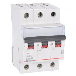 Wyłącznik nadprądowy 3P B 63A 6kA AC S303 TX3 403408