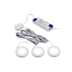 Oświetlenie szafkowe 230 V AC Knightsbridge 150 mm 2,5 W Dioda LED