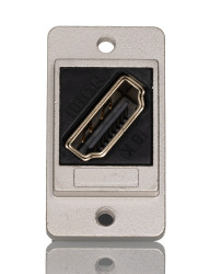 Złacze przelotowe Kątowe Przepust Żeńskie do żeńskiego 1-pinowe RS PRO