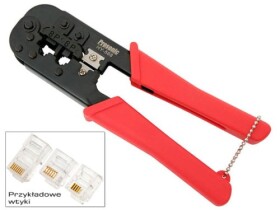 Zaciskarka wtyków RJ11, RJ12, RJ45; HY568