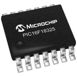 Mikrokontroler Microchip PIC16F SOIC 14-pinowy Montaż powierzchniowy PIC 14 kB 8bit 32MHz RAM:1,024 kB Flash Od 2,3 do