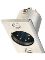 CAN5-WP Wtyk Canon mikrofonowy na panel 5 pin