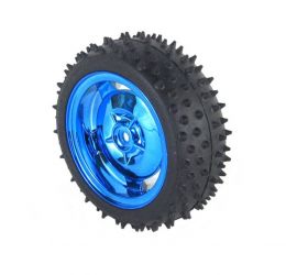 Koło do robota 85x38mm niebieskie