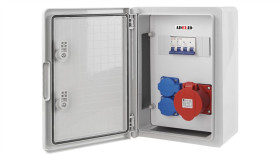 Rsz Rozdzielnia Elektryczna Rozdzielnica Budowlana Skrzynka Abs 16A 2X230v...