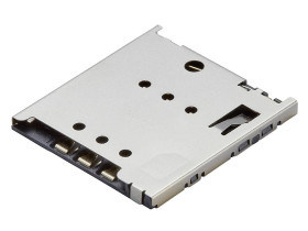 Molex Gniazdo karty SIM Ilość pinów 6 Wymiary siatki: 2.54 mm 503960-0696 1 szt. taśma na małej rolce