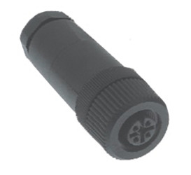 Złącze wielostykowe przemysłowe 8-pinowe M12 Montaż na kablu Wtyczka Turck