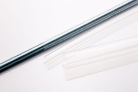 Osłona termokurczliwa średnica przed 4.8mm Przezroczysty średnica po skurczeniu 2.4mm RS PRO 2:1 dł. 1.2m