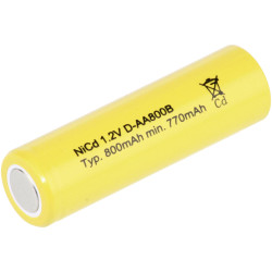 Mexcel 111953 Mexcel Battery Rechargeable AA NiCd 1.2V 800mAh