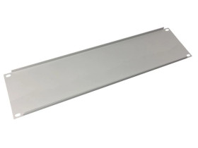 Zaślepka 19 3U metalowa, szara SA-Z-19-3U-S