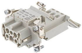 Harting 09330064736 Wstawka pinowa męska 6 śrubowe 1 szt.