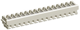 Obudowa złącza 15-pinowe -rzędowe raster: 2mm TE Connectivity Żeński Montaż na kablu AMP CT Złącze przewód-płytka