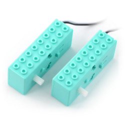 Silnik DC z przekładnią 1:48 6V 280RPM blok Lego - 2szt.