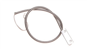 Czujka Magnetyczna Kontaktron W Metalowej Obudowie Przewody W Osłonie B-3A