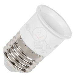 Adapter żarówek E27 › B22 230V 2A ChRL 6265