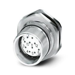 Złącze zasilające 10A Gniazdo 1,5 V 16+3 Position Phoenix Contact Metal Montaż tylny IP67