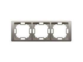 SIMON BASIC NEOS Ramka 3 potrójna uniwersalna satynowa metalizowana BMRC3/29 KONTAKT SIMON
