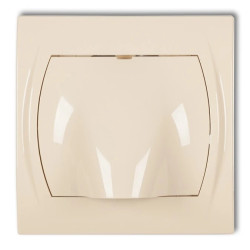 LOGO Wypust kablowy beżowy 1LWPK