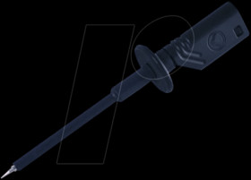 975017700 Safety test probe, 1000V CAT III, 2mm socket, black