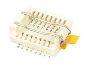 Podstawka testowa SOP16 /SO16 / SOIC16 (SMD) eZIF Wieson R=1,27mm (SPI Flash Socket) 300mils Clamshell