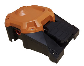 Przełącznik nożny Herga Chwilowy wł.-wył. 250V 6 A DP-CO IP67