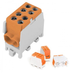 Trytyt Zacisk odgałęźny HLAK-25-1/2BR brązowy