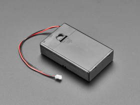 3x AA Battery Holder with On/Off Switch and 2-Pin JST