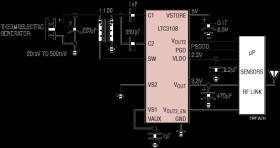 Ultralow Voltage Step-Up Converter and Power Manager