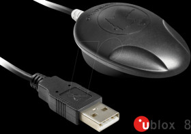 62523 GPS receiver/u-blox 8/USB/1.5 m