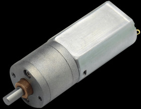 GM20-180K-5000-100- Gear motor 66.3 mm, 1:100, 6 V DC