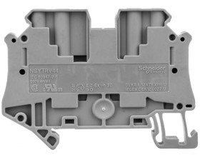 Złączka szynowa 4-przewodowa 4mm2 szara ATEX NSYTRV44