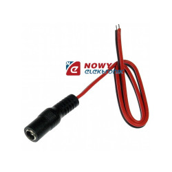 Gniazdo DC 2.1/5.5 z kablem 30cm