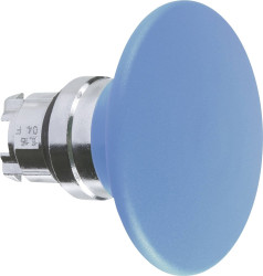 Schneider Electric ZB4BR6 ZB4BR6 Element czołowy dla przycisku resetowalny (Ø) 22 mm nieoznakowany chrom, niebieski 1 sz