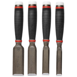 Hultafors 390295 HDC Heavy-Duty Chisel Set, 4 Piece