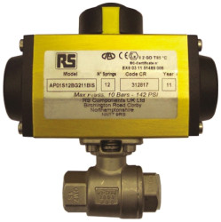 Zawór z pneumatycznym elementem wykonawczym RS PRO