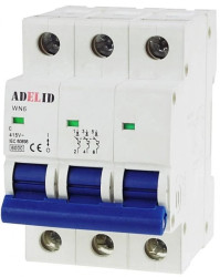 Wyłącznik nadprądowy 3P C 25A 6kA AC WN6 3P C25A