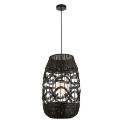 Lampa wisząca ARONA BLACK 1xG9 fi 400 ML0355 Milagro