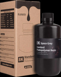 50.103.0124 3D printing, synthetic resin, standard, space grey, 1 kg