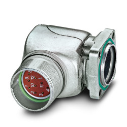 Złącze wielostykowe przemysłowe 12-pinowe M23 Montaż przedni Wtyczka Phoenix Contact