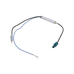 ZRS-S/GOLFV-DIN Adapter anten.VW AUDI,SEAT,SKODA Z Separatorem DIN/FAKRA
