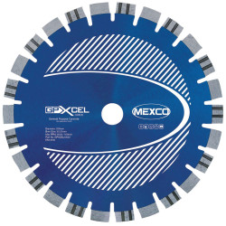 MEXCO GPXCEL23022 XCEL GRADE Concrete Diamond Blade 230 x 22mm