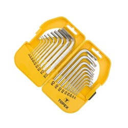 Klucze Torx + sześciokątne Topex 9520