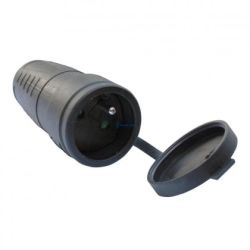 Gniazdo warsztatowe na przewód bryzgoszczelne IP44