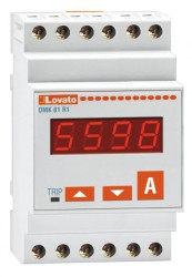 Amperomierz 1-fazowy, modułowy, z wyjściem przekaźnikowym DMK81R1