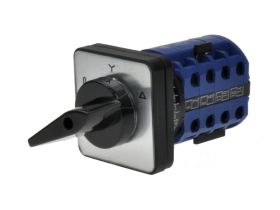 Przełącznik; krzywkowy; obrotowy; LW26-20-M1-F/3P 0YD; 3 pozycje; OFF-ON-ON; 60°; bistabilny; na panel; 3 tory; 4 warstwy; śrubo