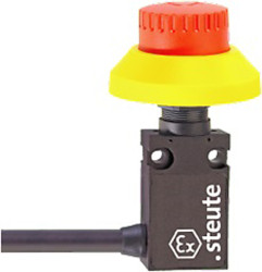 Wyłącznik krańcowy typ Przycisk Steute NO/NC Wymuszone otwarcie, Opóźnienie 250 V ac 6 A, 230 V dc 250mA 250V IP65