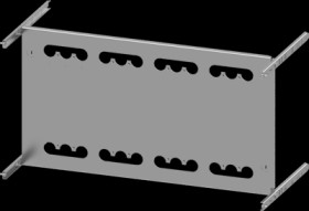 Mounting plate, metal, (L x W x H x D) 800 x 800 x 400 x 400 mm, for 3VA13 (400A)/3VA14 (630A)/3VA23 (400A)/3VA24 (630A), 8PQ600