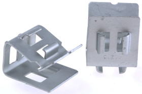 Klips do dźwigarów, grubość kołnierza: 12→ 15 mm, Stalowe