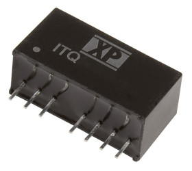 Przetwornica DC-DC, 6W, Uwe 18 → 75 V DC, Uwy ±15V dc, Iwy ±200mA, XP Power