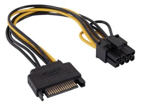 ADAPTER Z KABLEM AK-CA-80 PCI-E 6+2PIN
