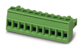 Wtykowy blok zaciskowy 2 -pinowe raster 5mm Żeński Phoenix Contact